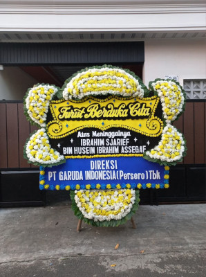 Papan Bunga Duka di Dukuh